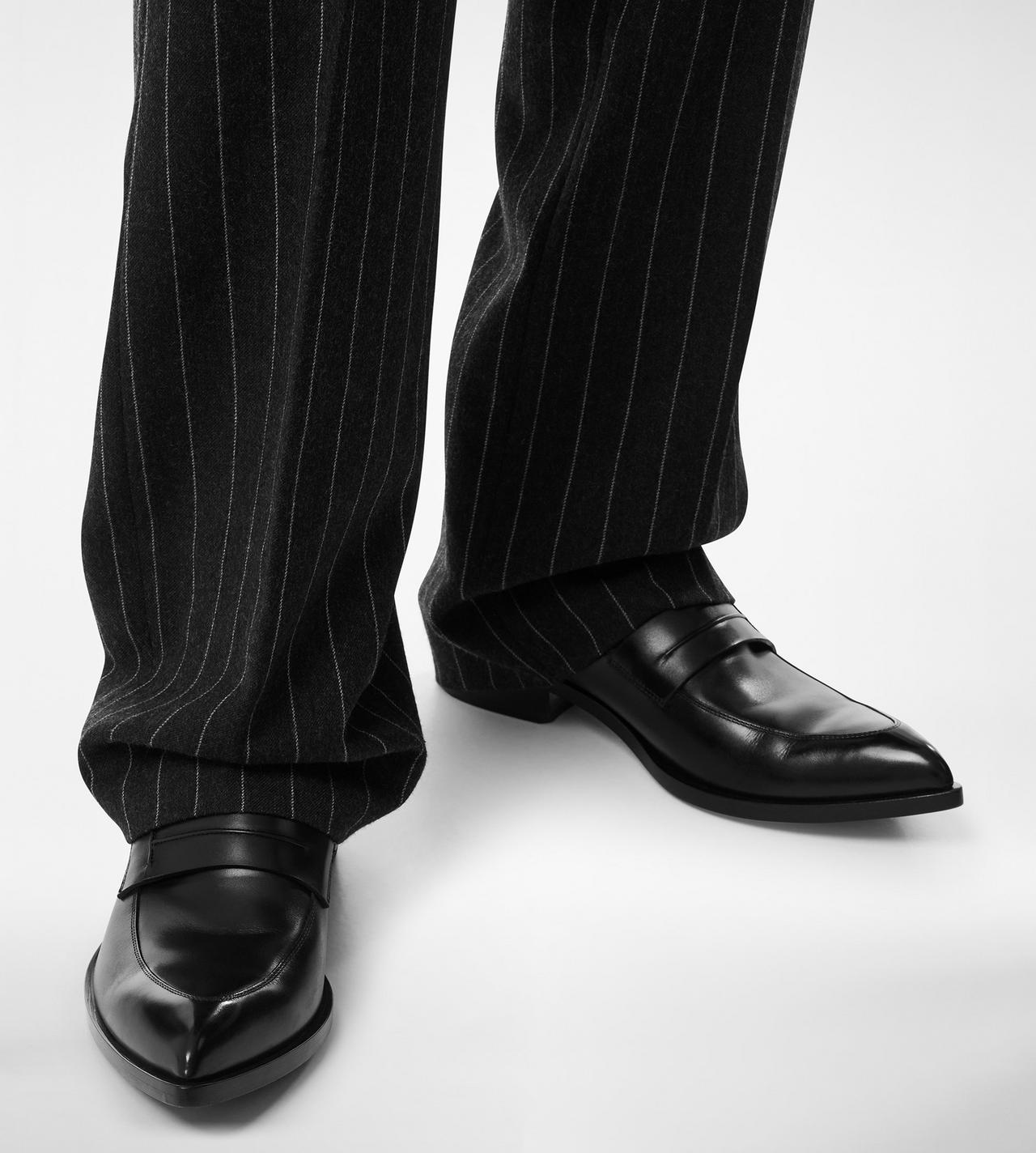 BURNISHED LEATHER LOAFER image number 5