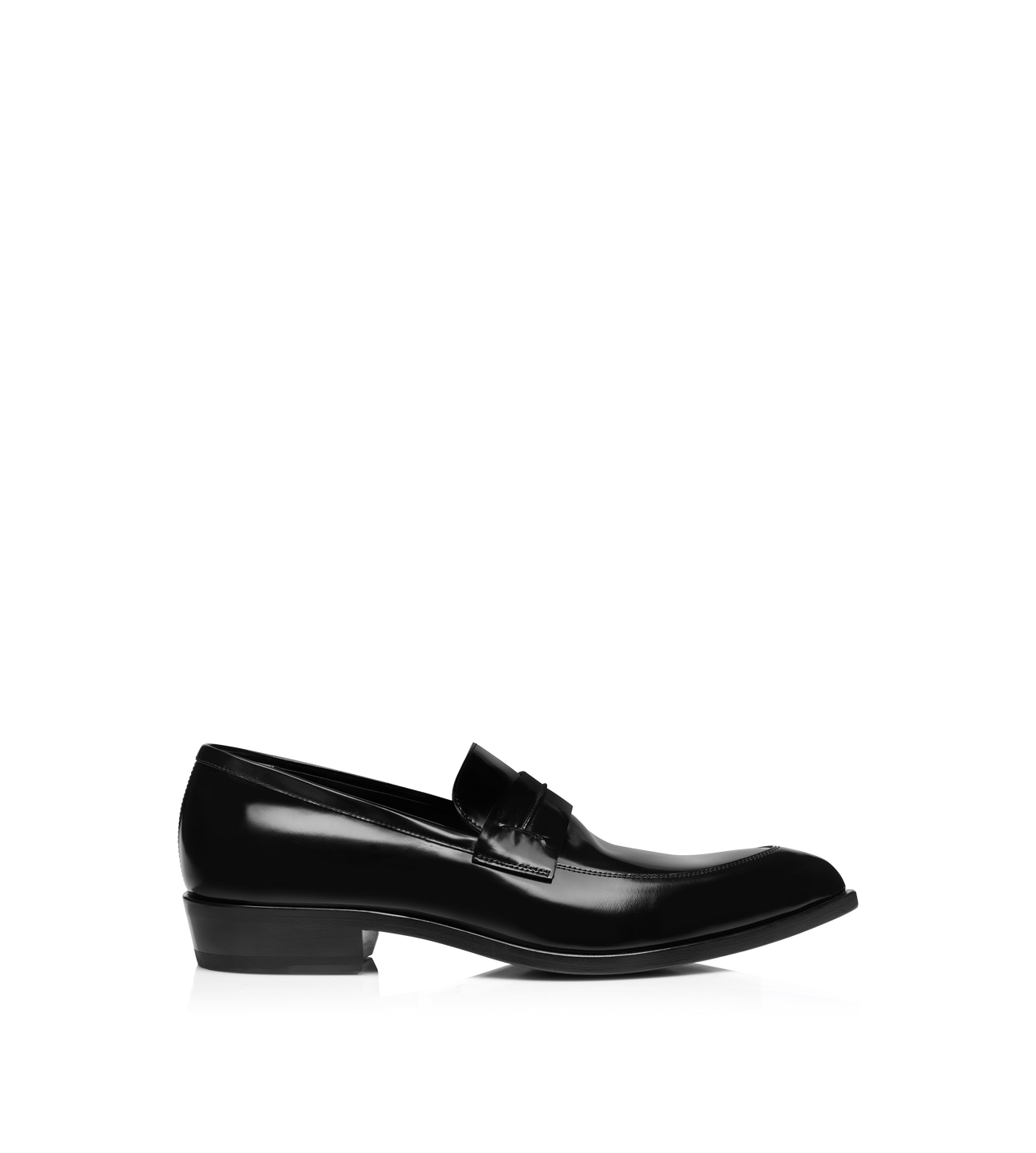BRUSHED LEATHER LOAFER image number 0