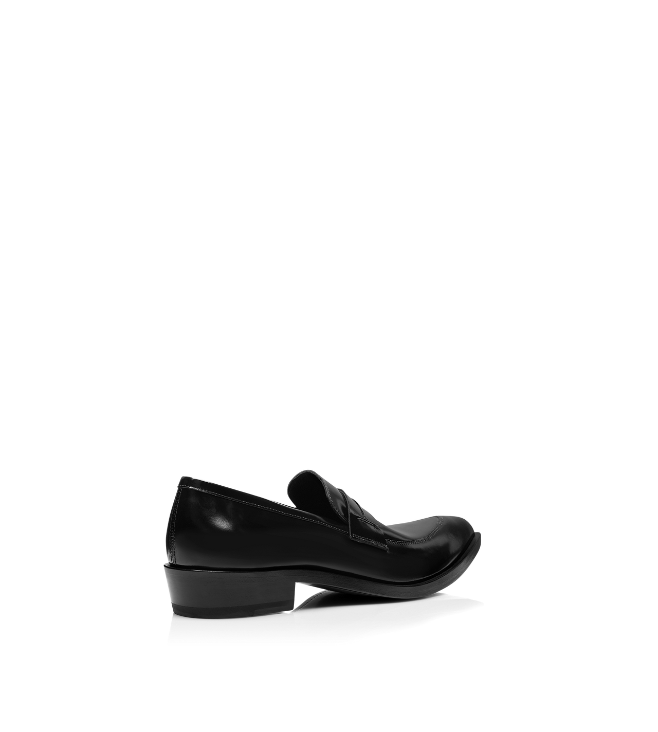 BRUSHED LEATHER LOAFER image number 2