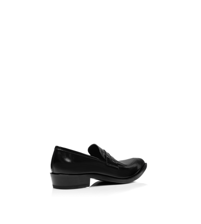 BRUSHED LEATHER LOAFER image number 2