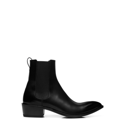 BURNISHED LEATHER CHELSEA BOOT image number 0