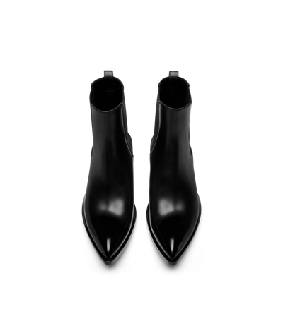 BURNISHED LEATHER CHELSEA BOOT image number 1