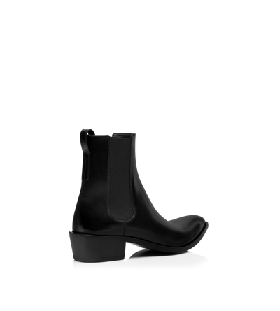 BURNISHED LEATHER CHELSEA BOOT image number 2