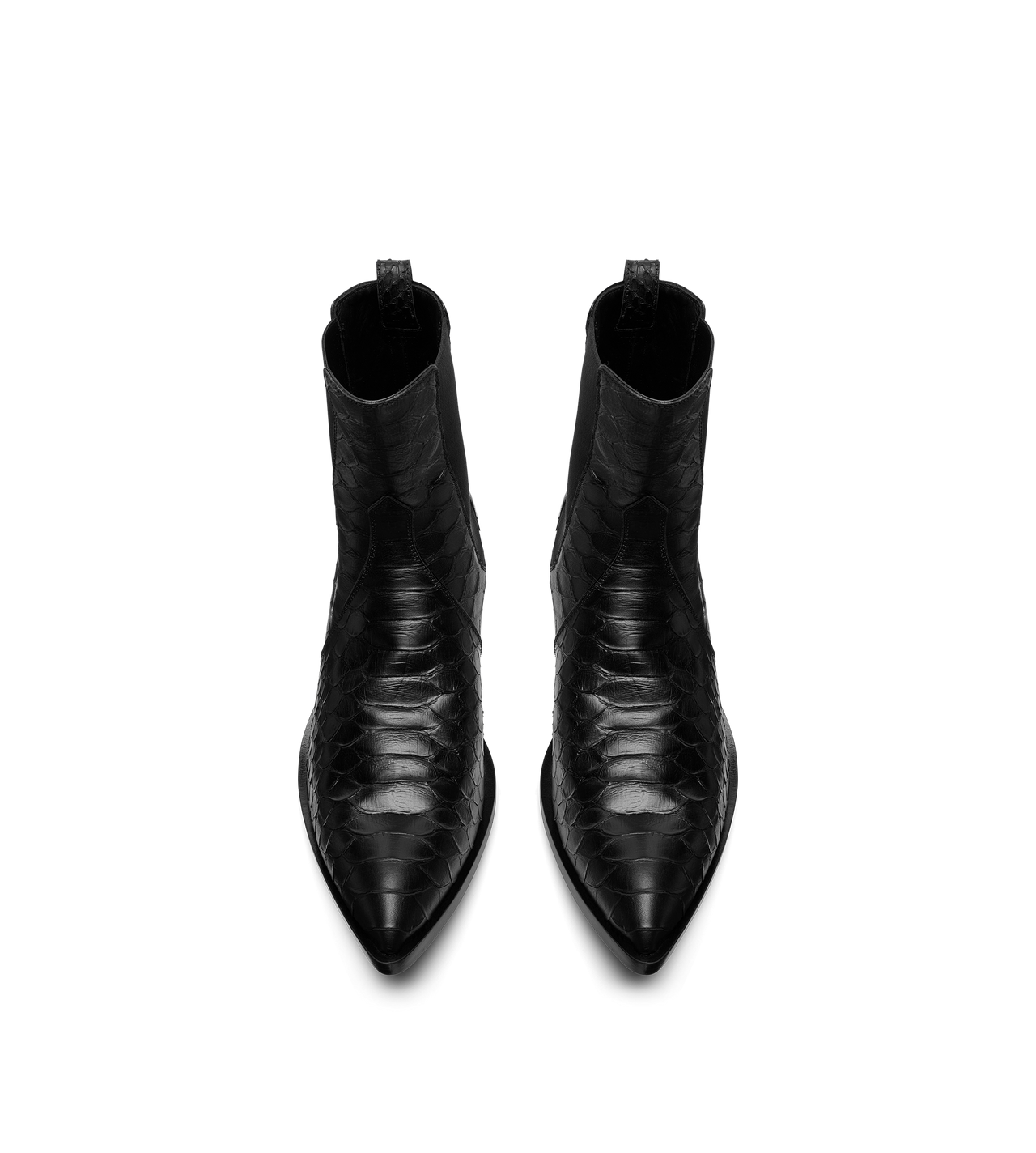 MATTE PRINTED PYTHON CHELSEA BOOT image number 1