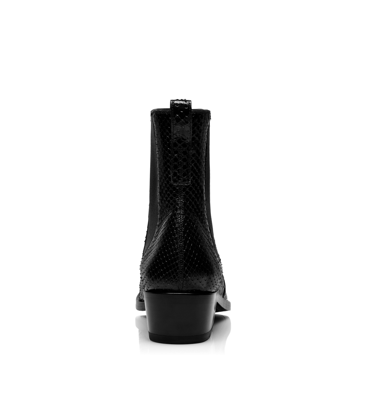 MATTE PRINTED PYTHON CHELSEA BOOT image number 4