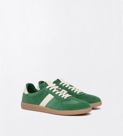 TOM FORD LEATHER EMERALD + AMBER ARCHER SNEAKER