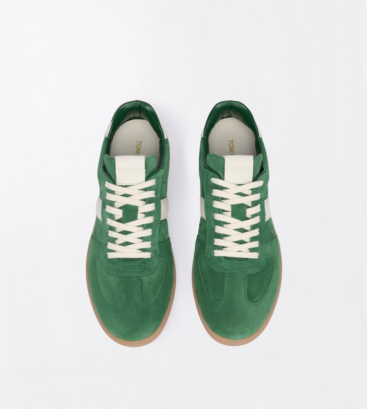 TOM FORD LEATHER EMERALD + AMBER ARCHER SNEAKER