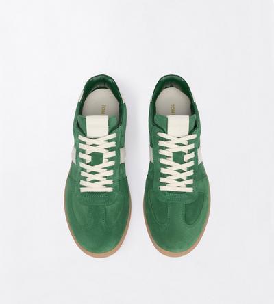 TOM FORD LEATHER EMERALD + AMBER ARCHER SNEAKER