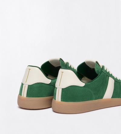 TOM FORD LEATHER EMERALD + AMBER ARCHER SNEAKER