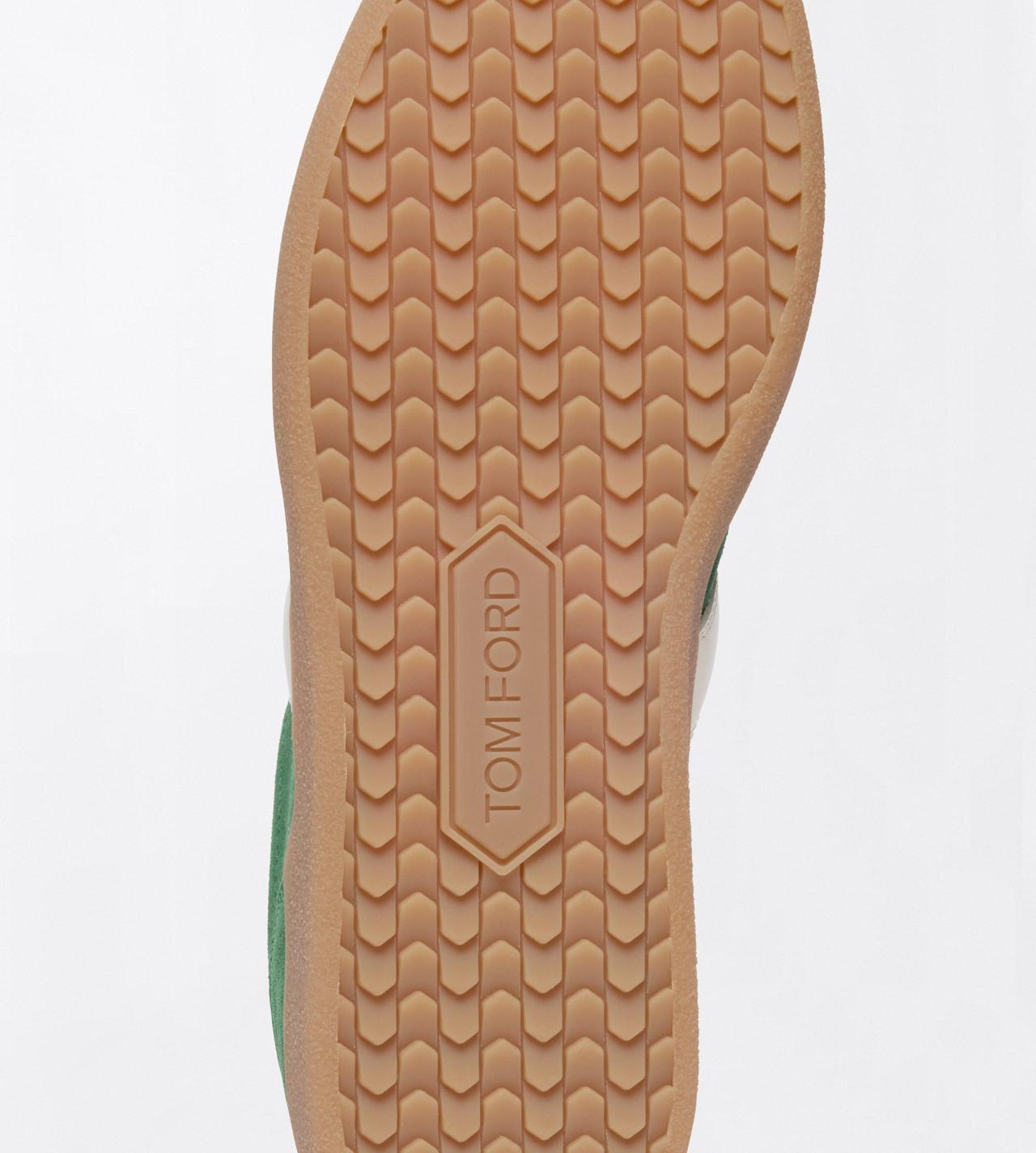 TOM FORD LEATHER EMERALD + AMBER ARCHER SNEAKER