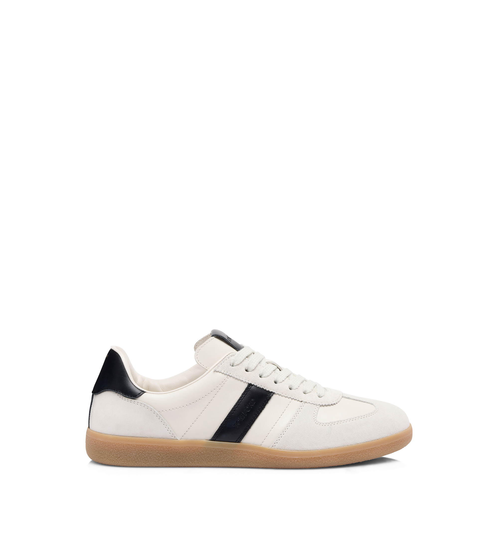 SUEDE AND SMOOTH LEATHER T SNEAKER