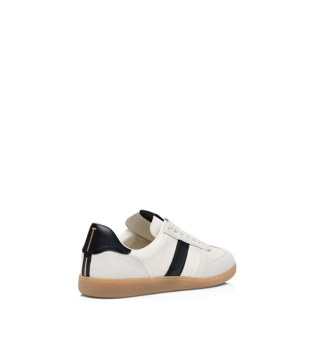 SUEDE AND SMOOTH LEATHER T SNEAKER image number 2