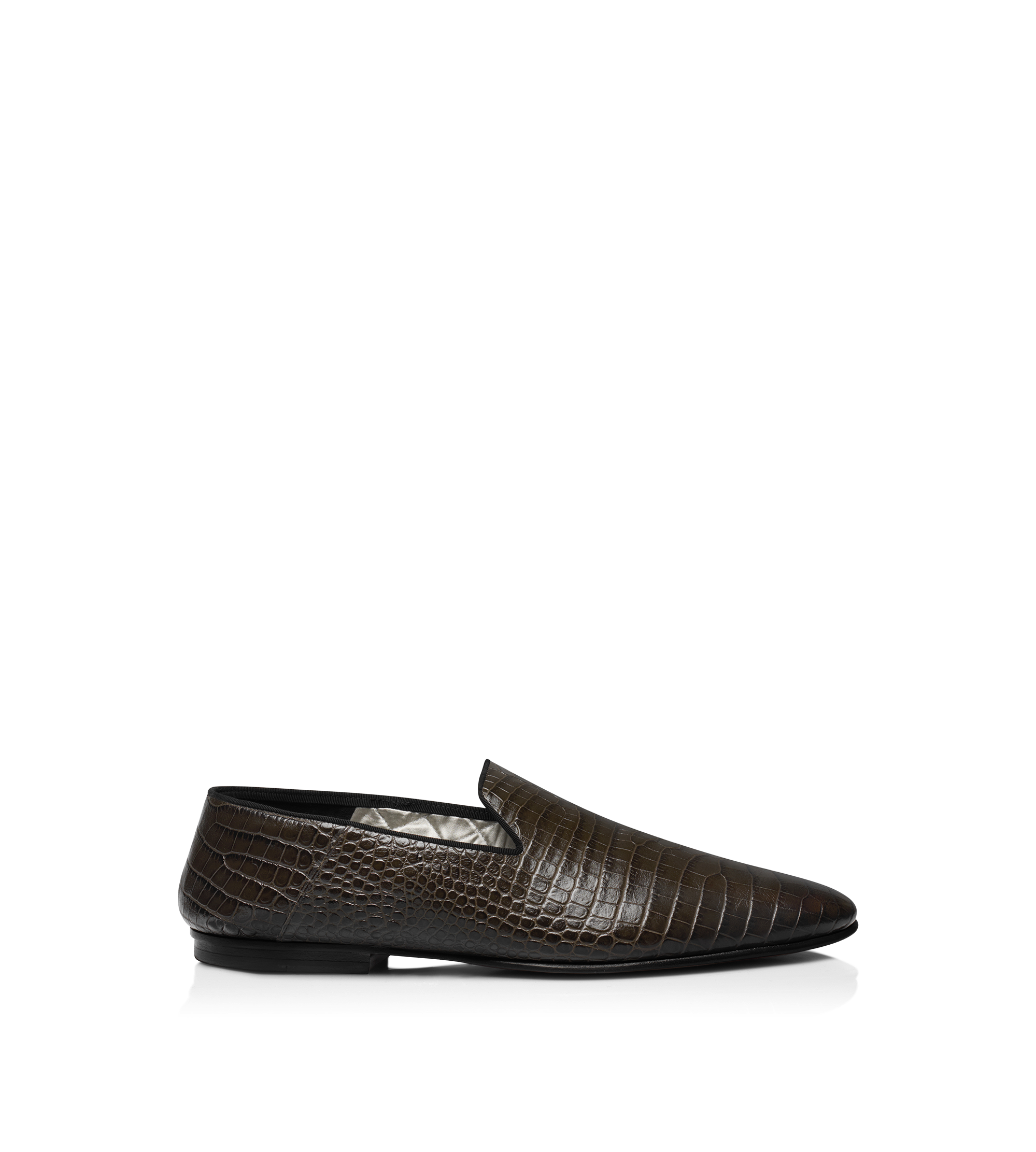 PRINTED ALLIGATOR STEVEN SLIPPER
