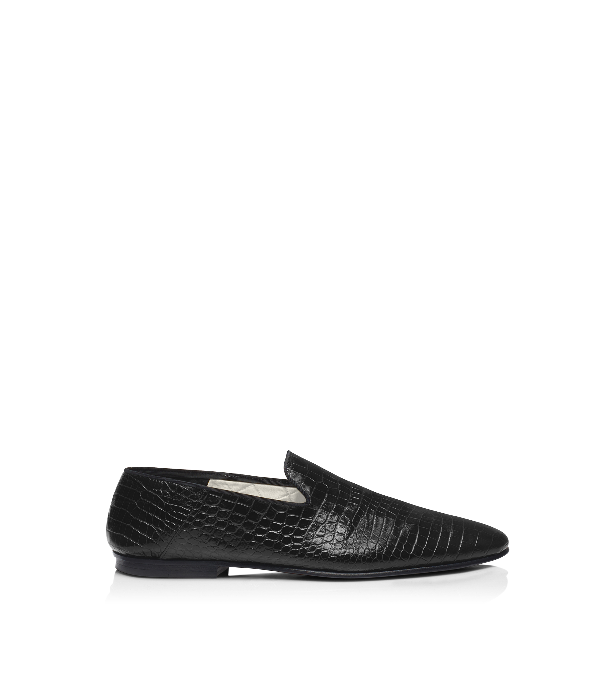 PRINTED ALLIGATOR STEVEN SLIPPER | TOM FORD Fashion