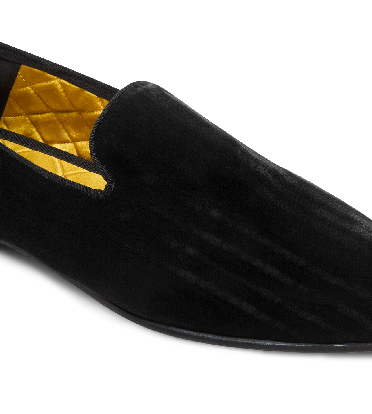 STRIPED VELVET STEVEN SLIPPER image number 4