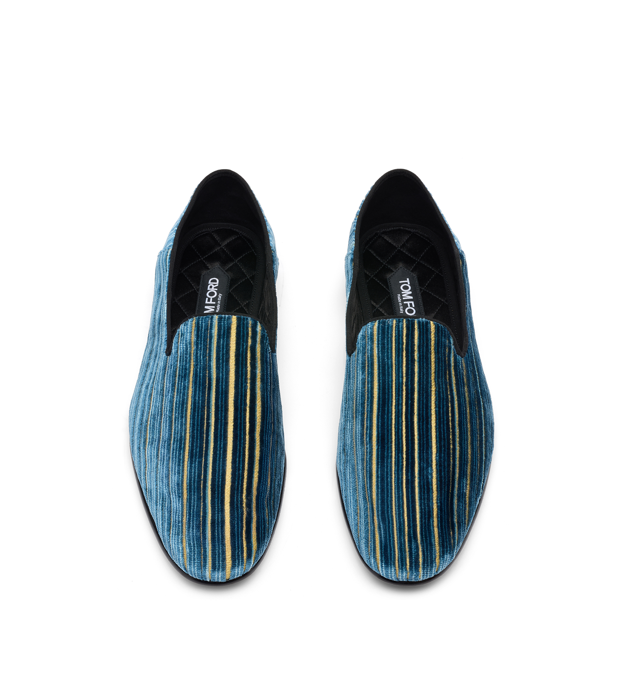 VELVET JACQUARD STEVEN SLIPPER