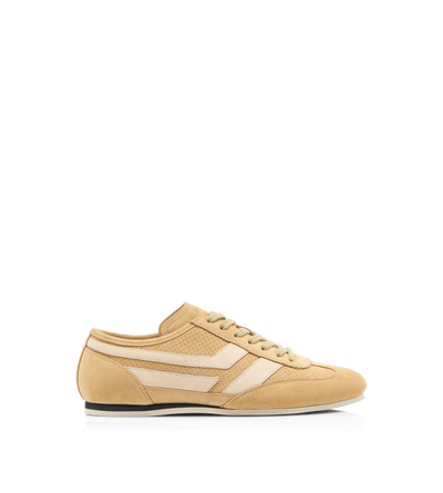 PERFORATED SUEDE BROOK SNEAKER image number 0