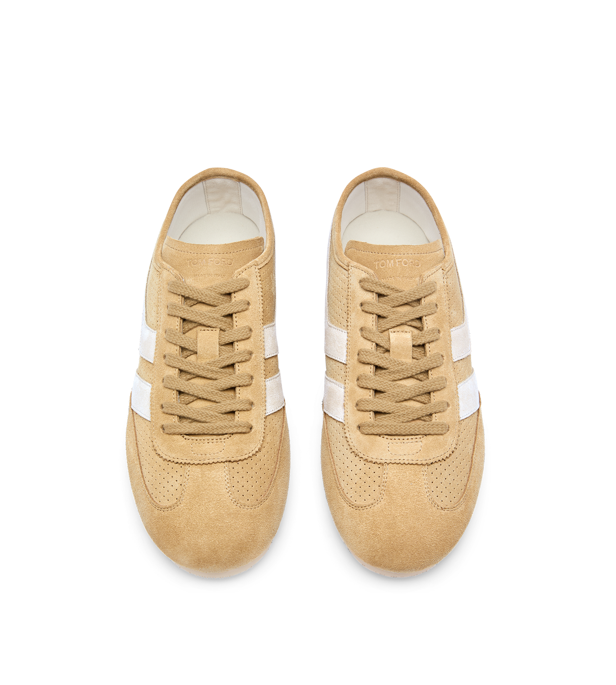 PERFORATED SUEDE BROOK SNEAKER | TOM FORD Fashion
