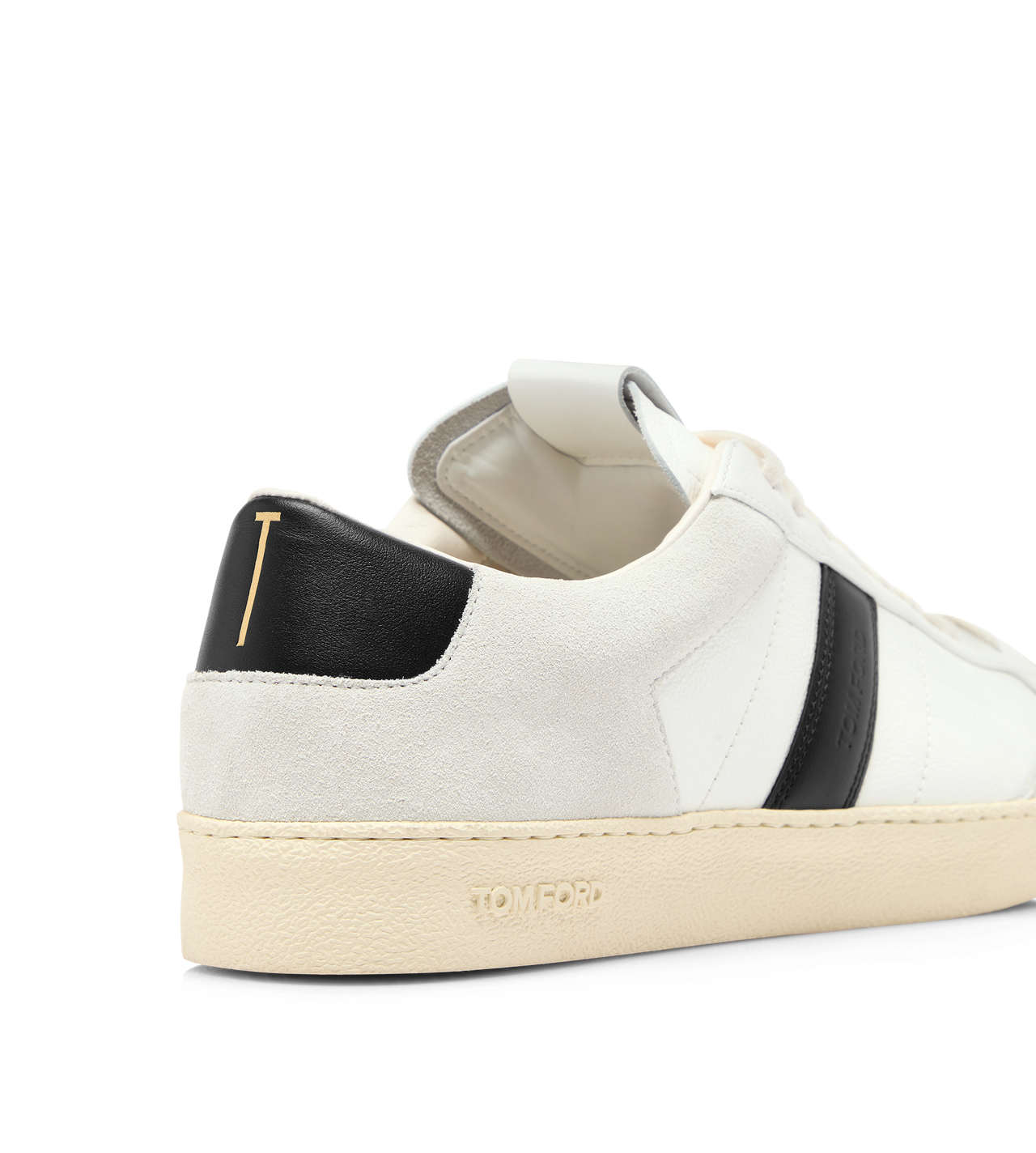 GRAIN LEATHER AND SUEDE BLAKE SNEAKER image number 4