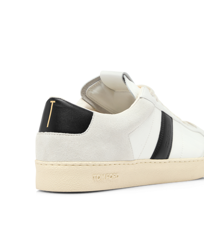 GRAIN LEATHER AND SUEDE BLAKE SNEAKER image number 4