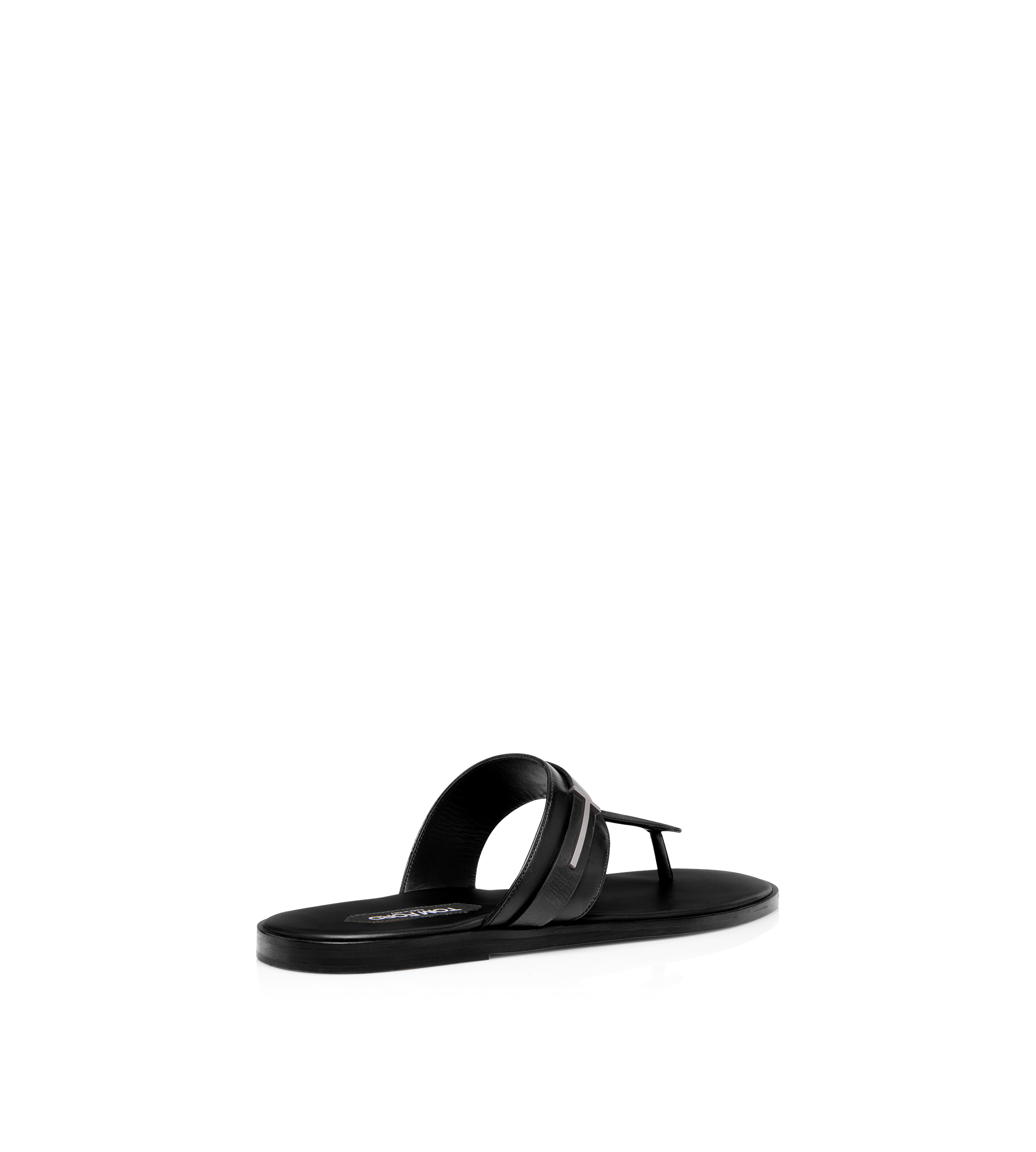 SMOOTH LEATHER T-SANDAL | TOM FORD Fashion