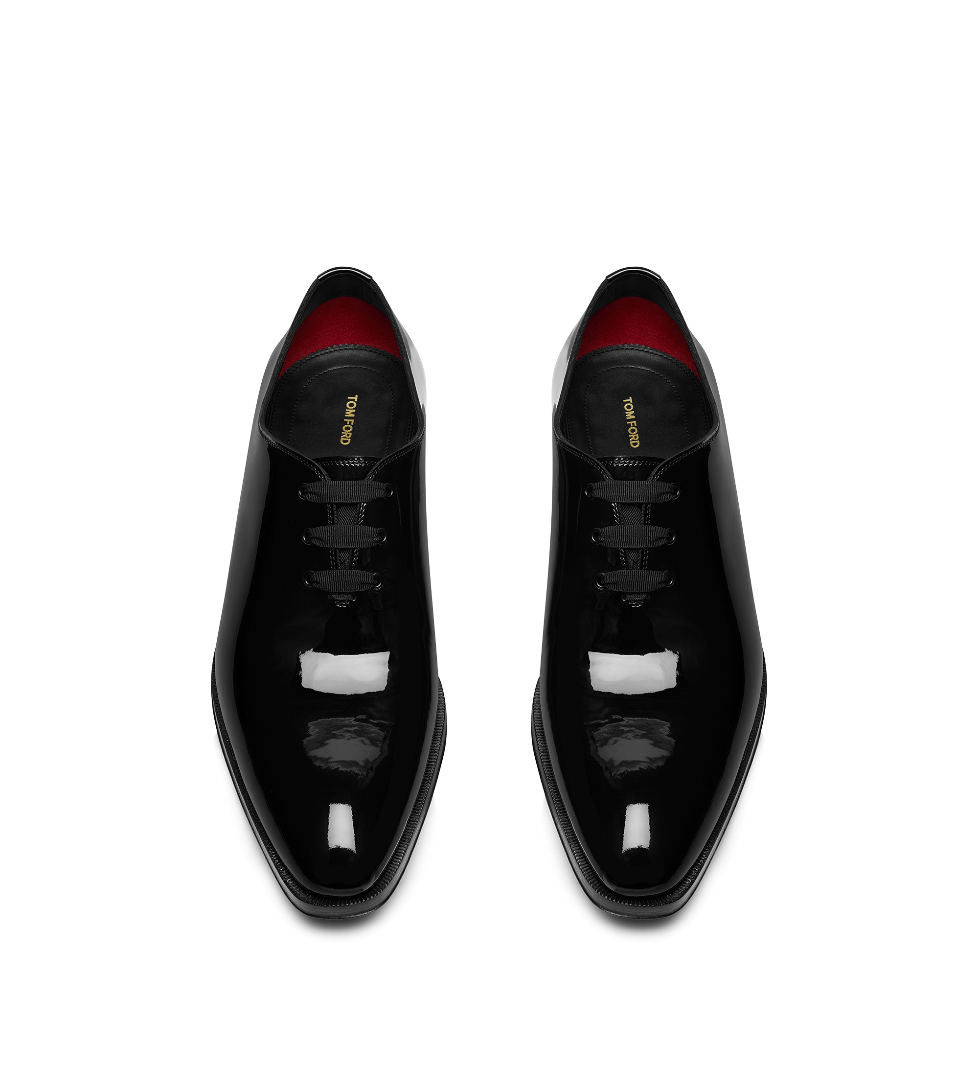 PATENT LEATHER VINCENT EVENING WHOLECUT LACE UP