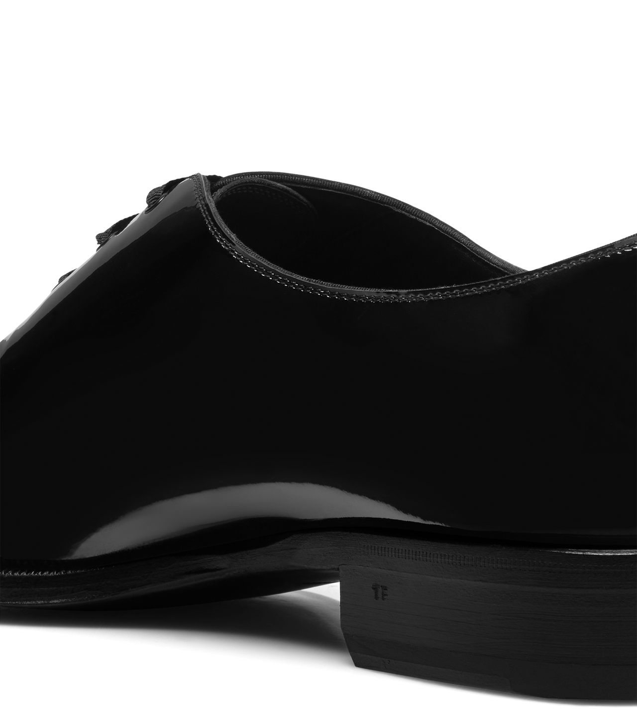 PATENT LEATHER VINCENT EVENING WHOLECUT LACE UP image number 4