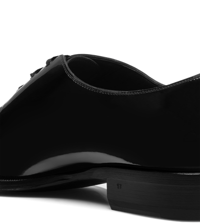 PATENT LEATHER VINCENT EVENING WHOLECUT LACE UP image number 4