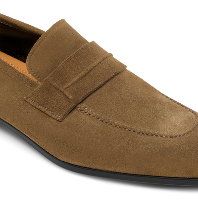 SUEDE SEAN PENNY LOAFER image number 4
