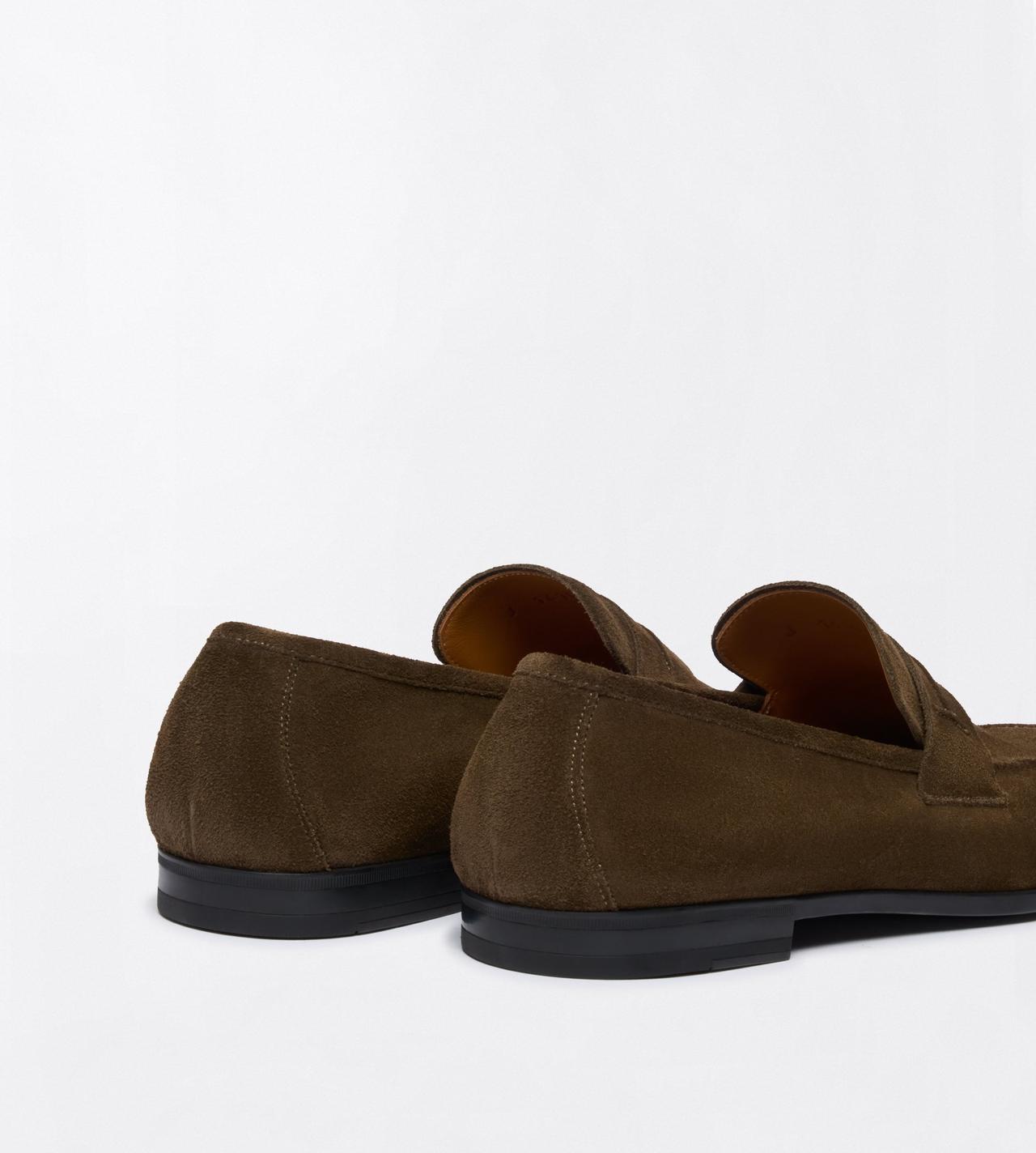 TOM FORD LEATHER KHAKI SUEDE SEAN PENNY LOAFER&nbsp;