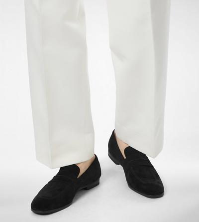 SUEDE SEAN PENNY LOAFER image number 5