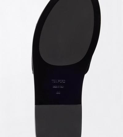 TOM FORD  BLACK SUEDE KAI SLIDE