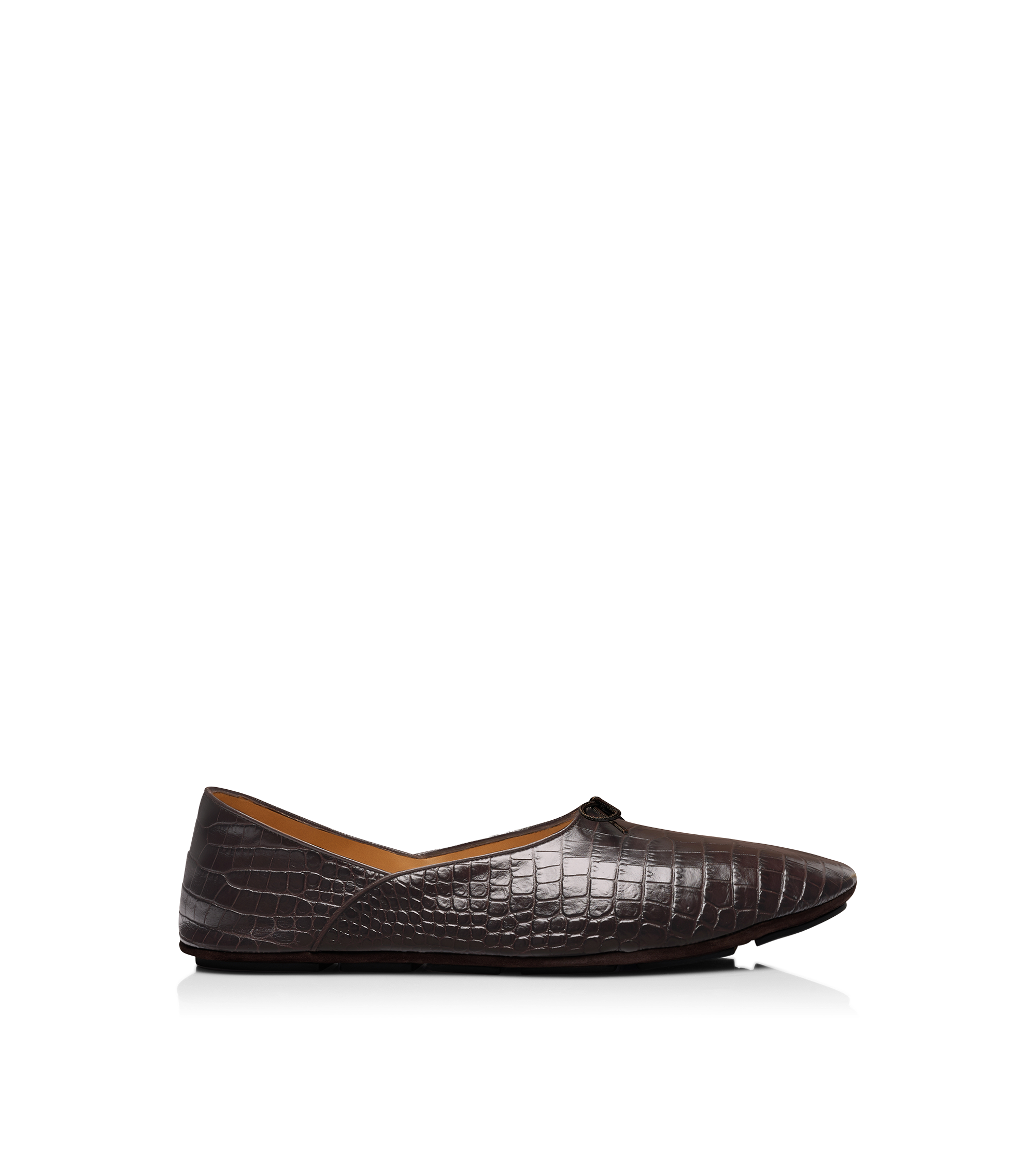PRINTED ALLIGATOR RUDOLF BALLET SHOE
