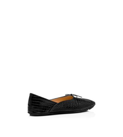 PRINTED ALLIGATOR RUDOLF BALLET SHOE image number 2