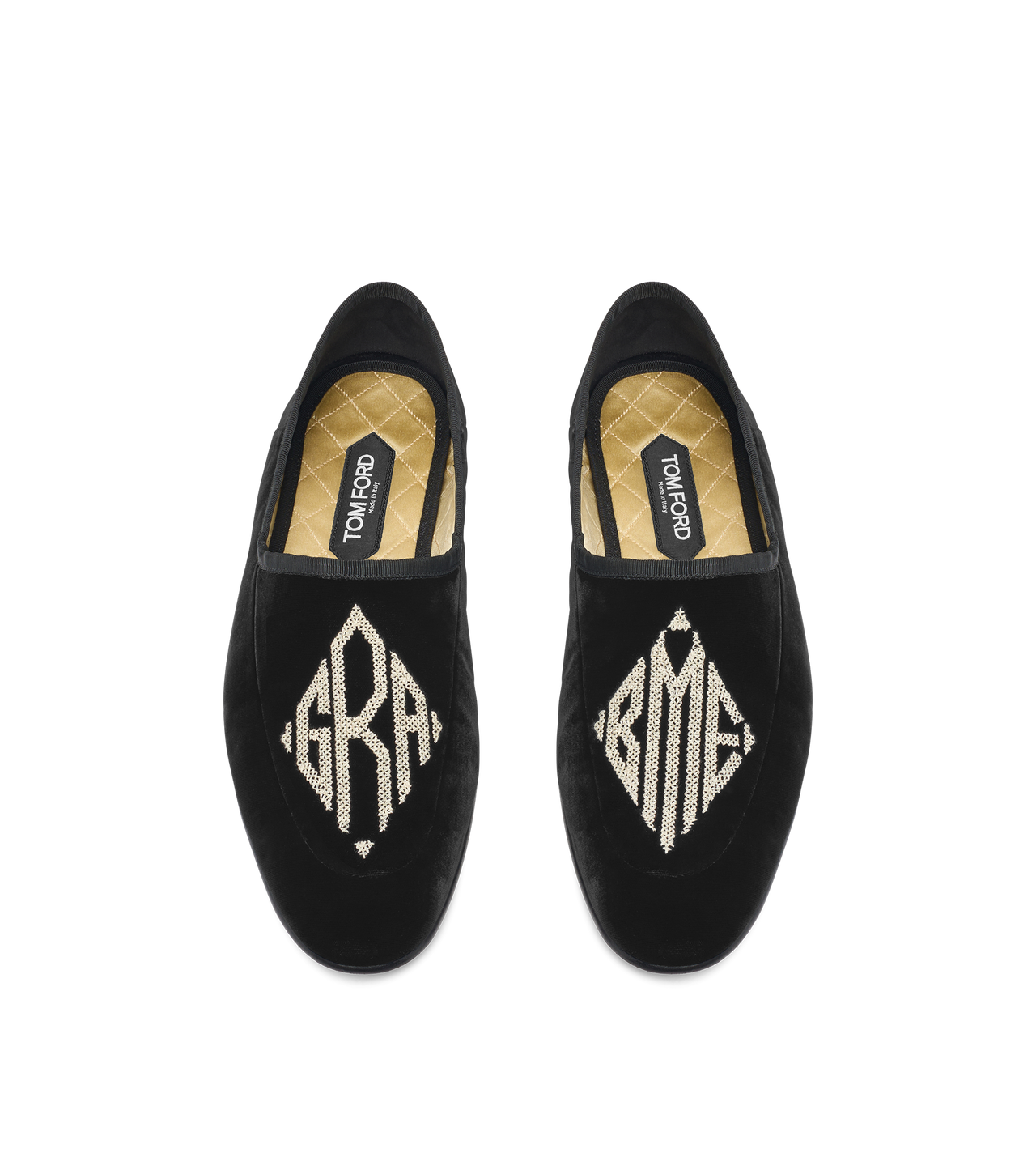 EMBROIDERED VELVET STEVEN SLIPPER image number 1