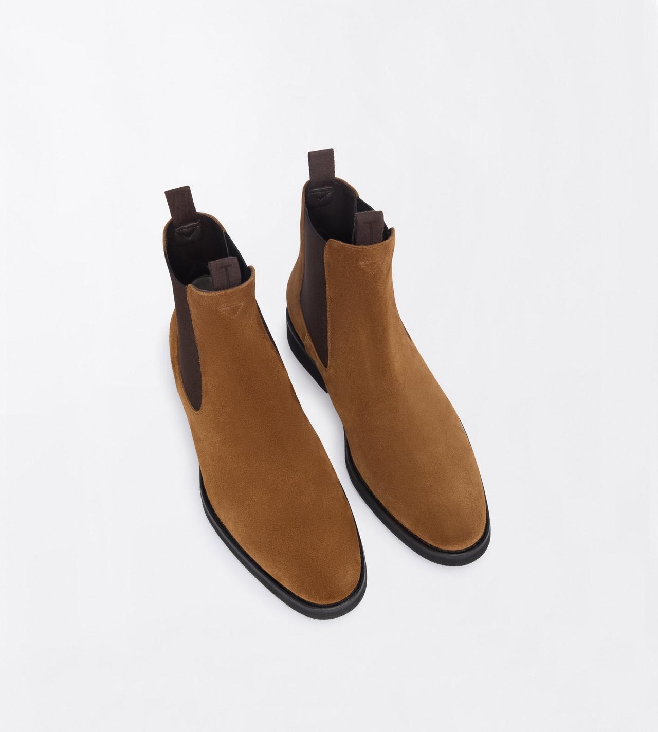 TOM FORD LEATHER WHISKY BOTA CHELSEA OWEN DE ANTE