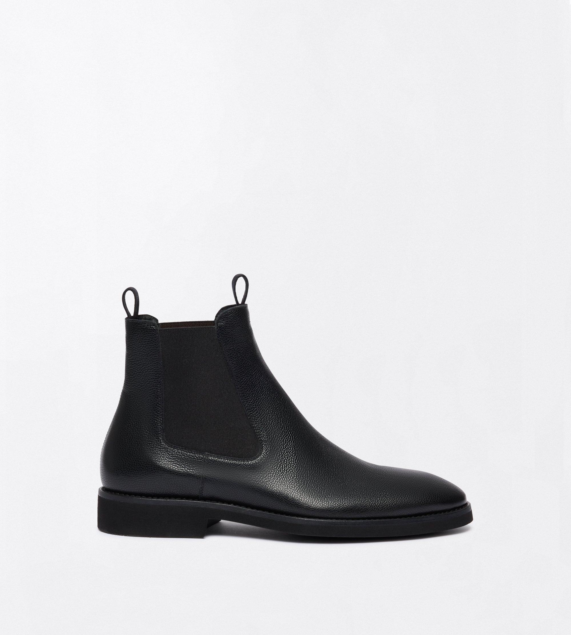BOTTE CHELSEA OWEN EN CUIR FLEUR
