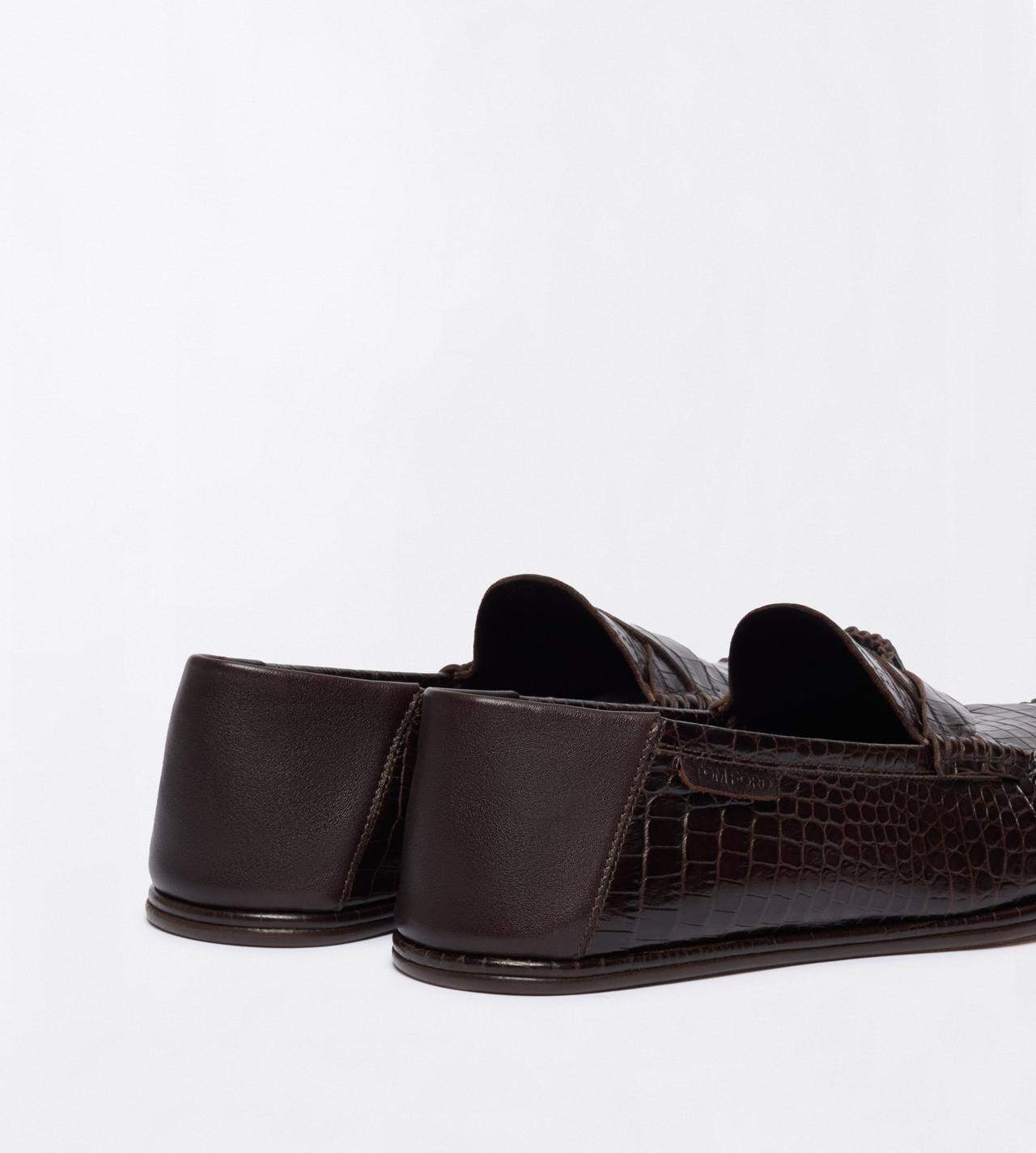 SOFT PRINTED ALLIGATOR SEBASTIAN LOAFER | TOM FORD Fashion