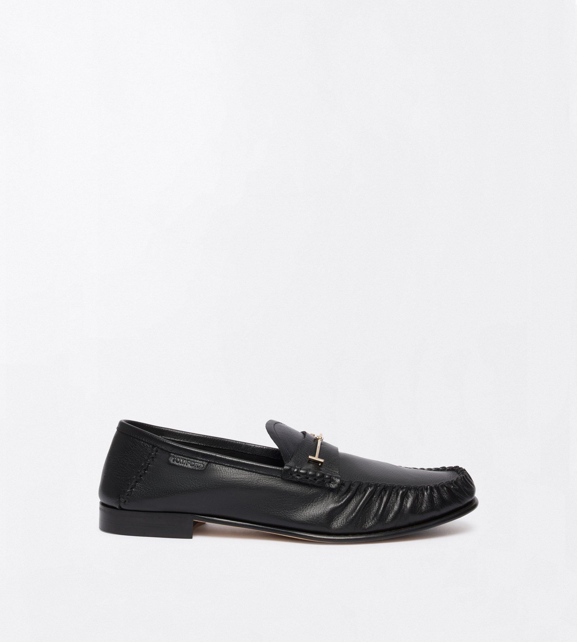 SUPPLE LEATHER DOUBLE T HARDWARE RIPLEY LOAFER