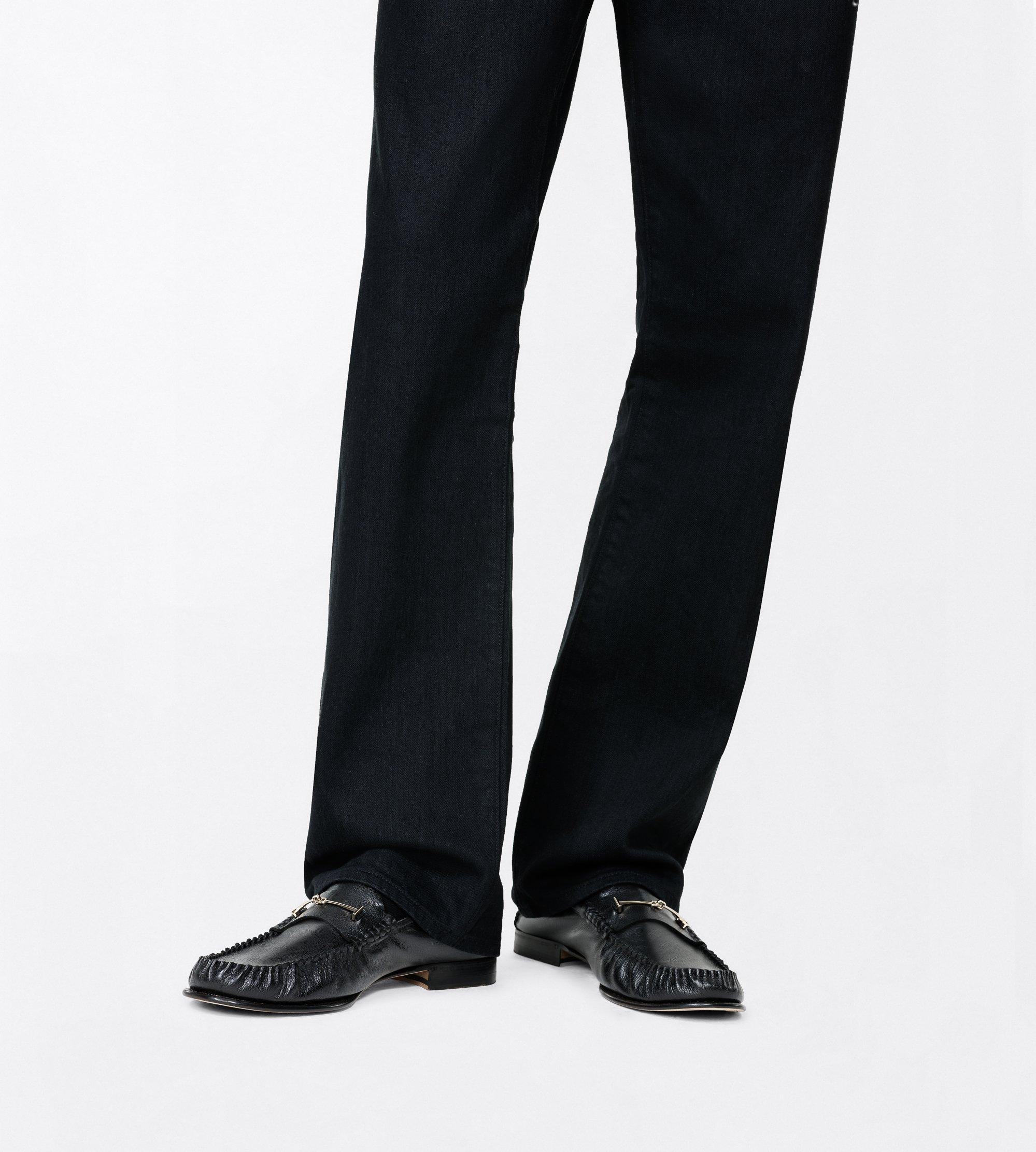 SUPPLE LEATHER DOUBLE T HARDWARE RIPLEY LOAFER