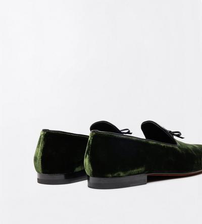 TOM FORD VELVET DEEP FOREST VELVET SCOTT SLIPPER