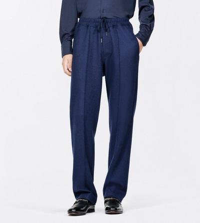 TOM FORD CASHMERE NAVY CASHMERE SWEATPANTS&nbsp;