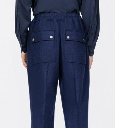 TOM FORD CASHMERE NAVY CASHMERE SWEATPANTS&nbsp;