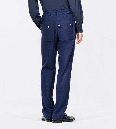 TOM FORD CASHMERE NAVY CASHMERE SWEATPANTS&nbsp;