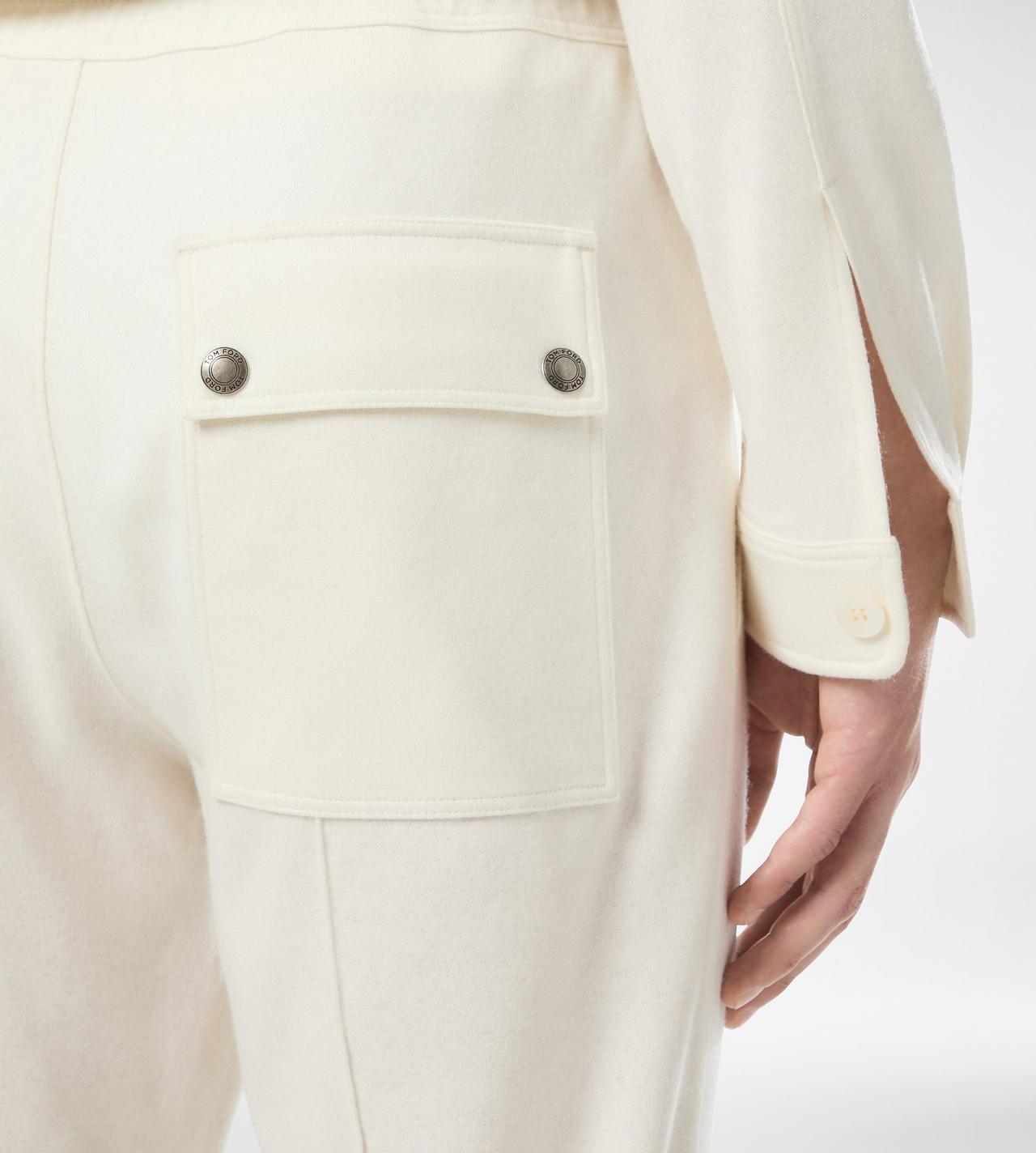 TOM FORD CASHMERE WHITE CASHMERE SWEATPANTS&nbsp;