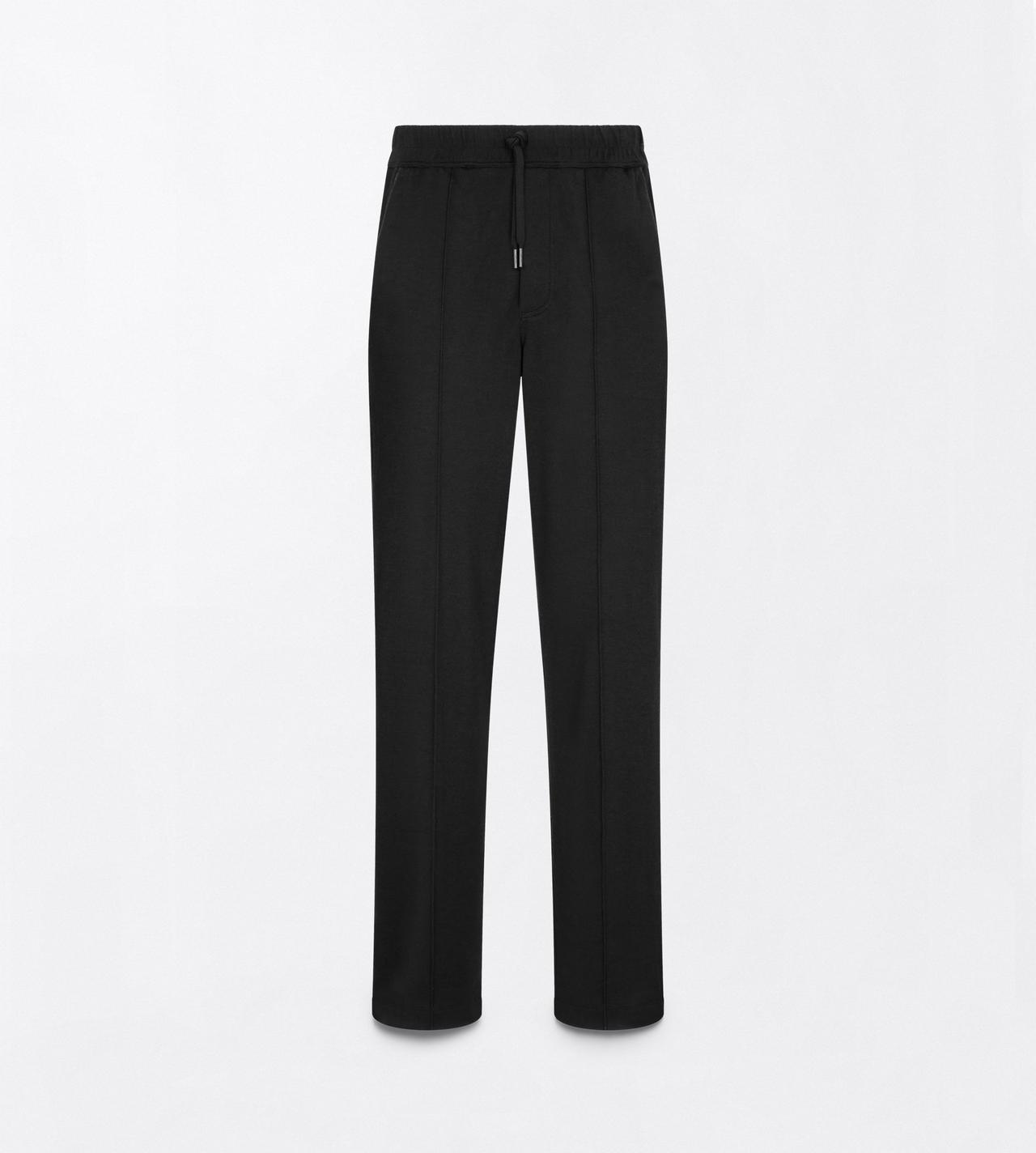 TOM FORD WOOL BLEND BLACK WOOL SILK CASHMERE BLEND LOUNGE PANTS
