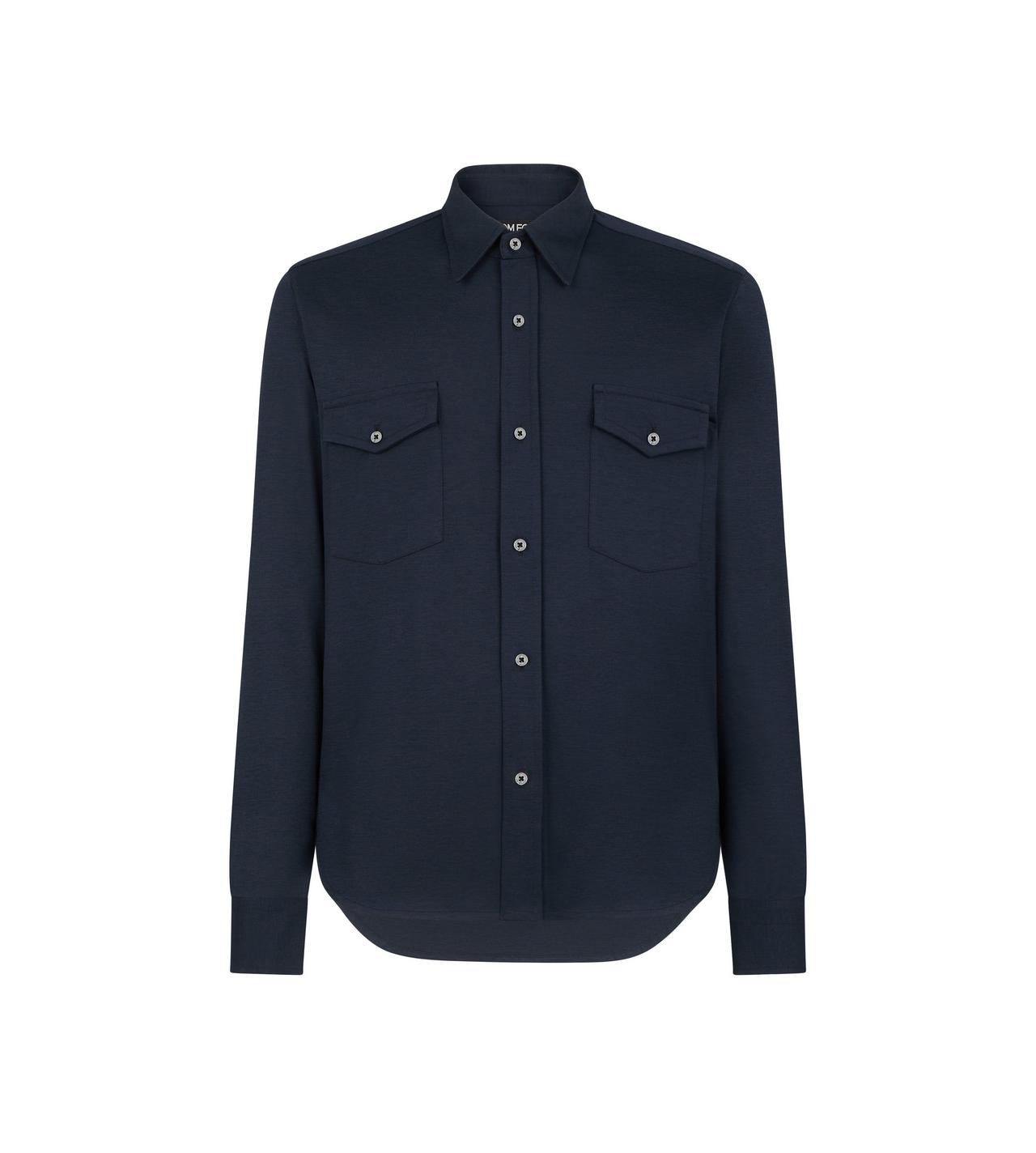 SILK COTTON BLEND SHIRT image number 0
