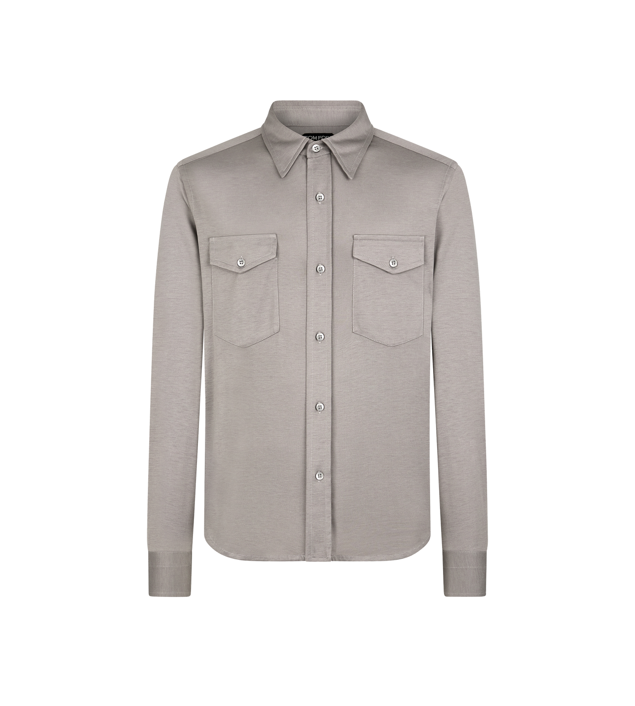 SILK COTTON BLEND SHIRT image number 0