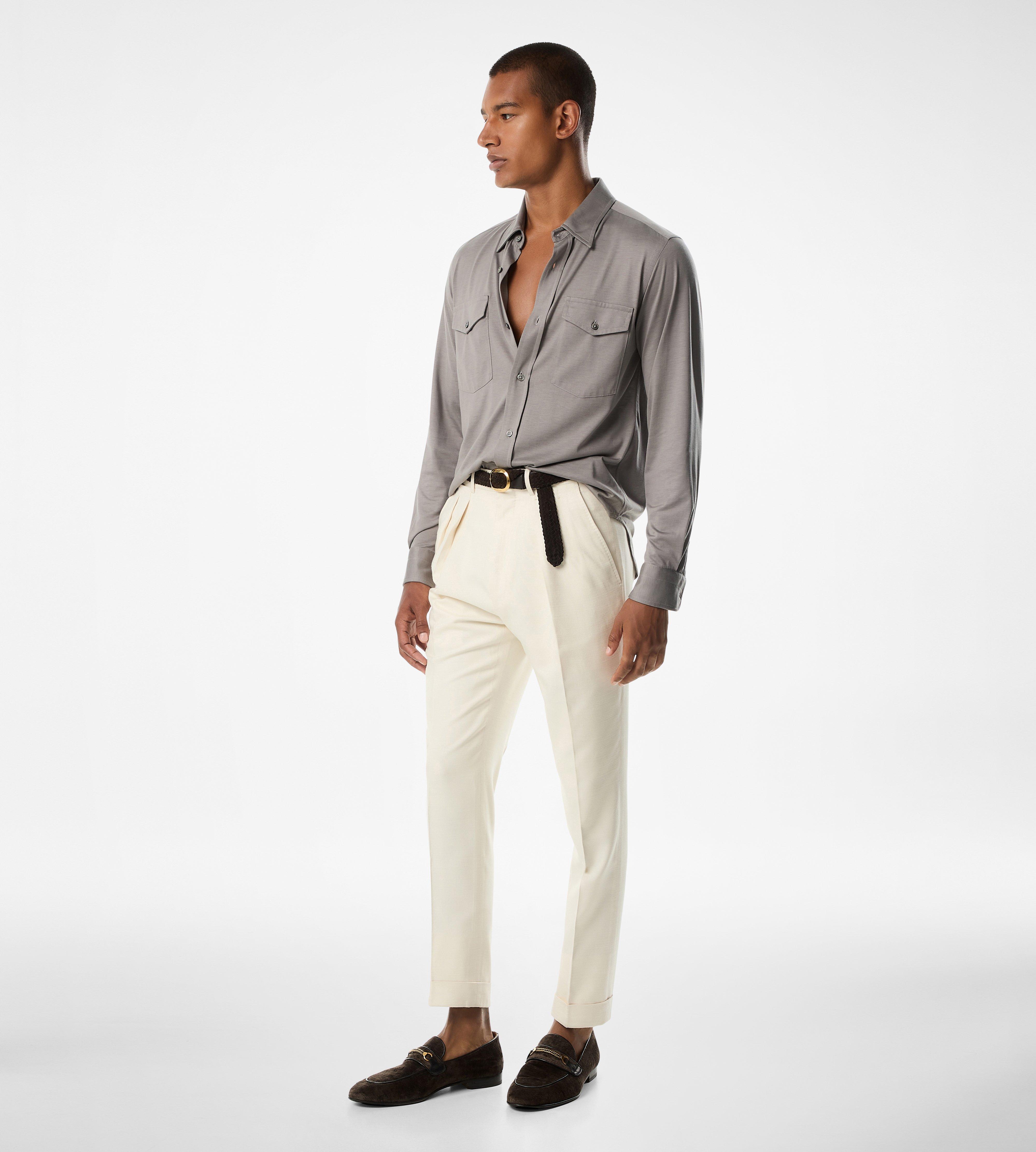 TOM FORD Slim-Fit Mohair And Viscose Dress Pants, Dress Pants