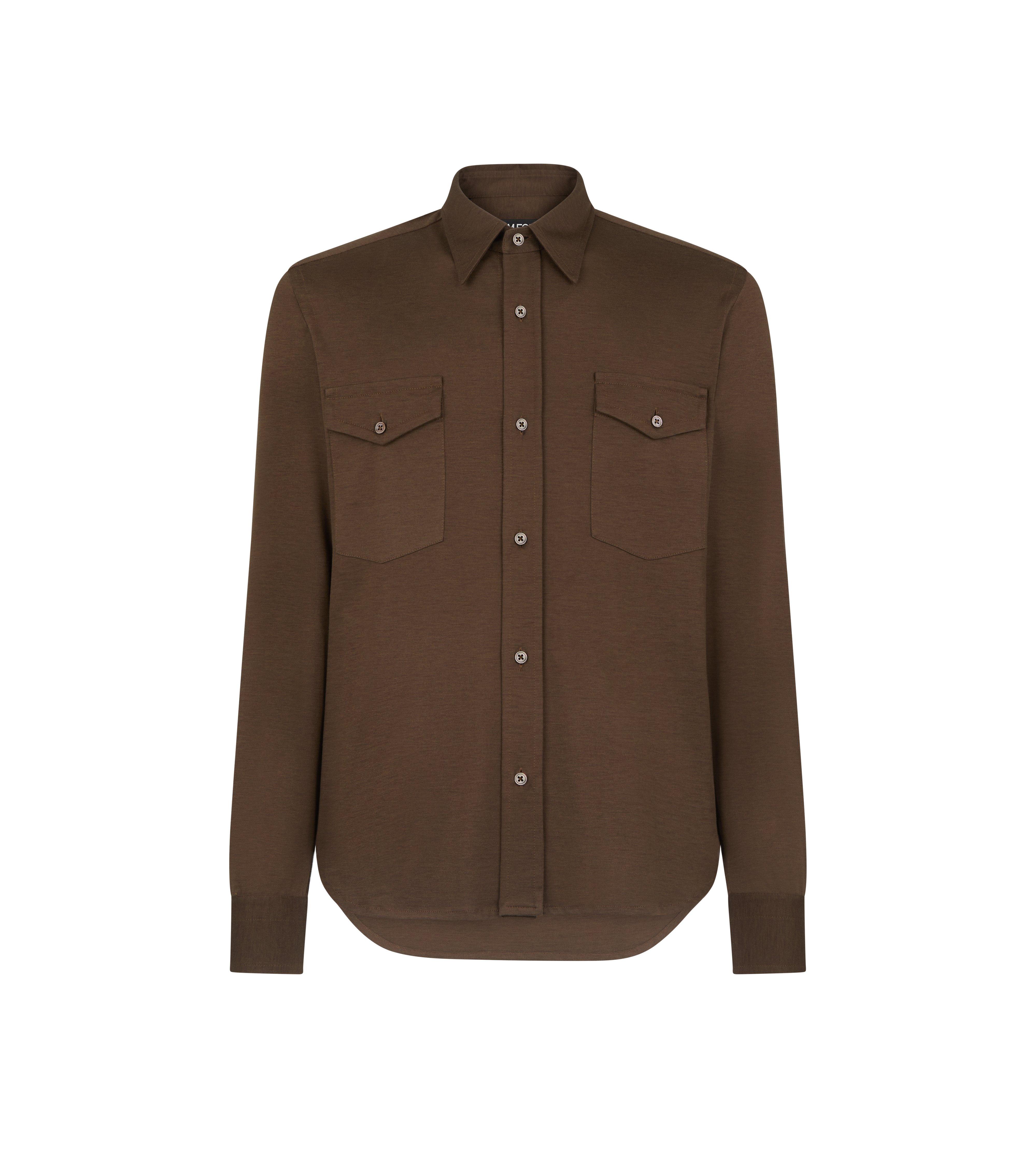 Monogram Silk Short-Sleeved Shirt - Men - Ready-to-Wear